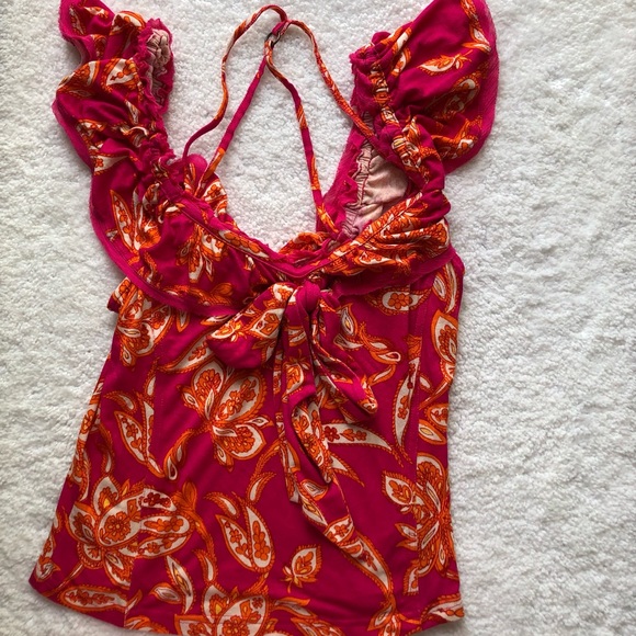 Free People Cha Cha Cold Shoulder Top - Picture 2 of 9